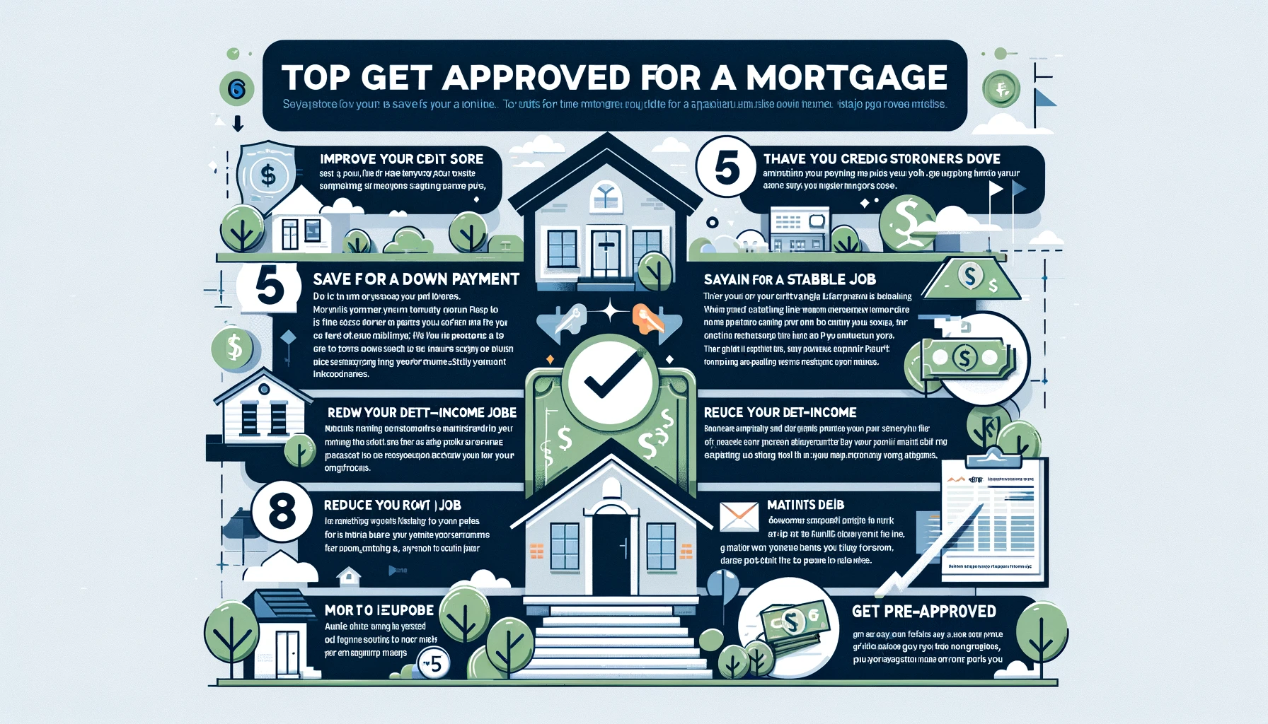 Top Tips for Getting Approved for a Mortgage